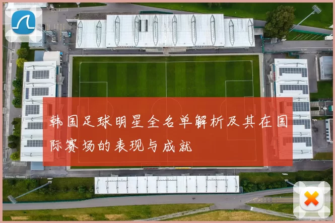 韩国足球明星全名单解析及其在国际赛场的表现与成就