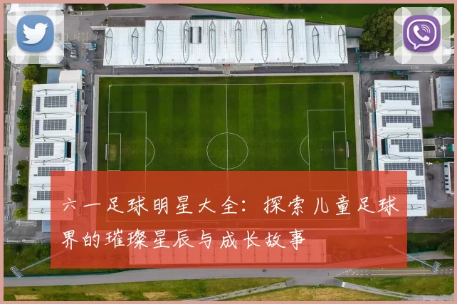 六一足球明星大全：探索儿童足球界的璀璨星辰与成长故事